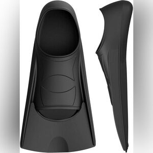 Gintenco Swim Fins Unisex Size XL Black Men’s 8-9.5 Women’s 8.5-10 With Mesh Bag